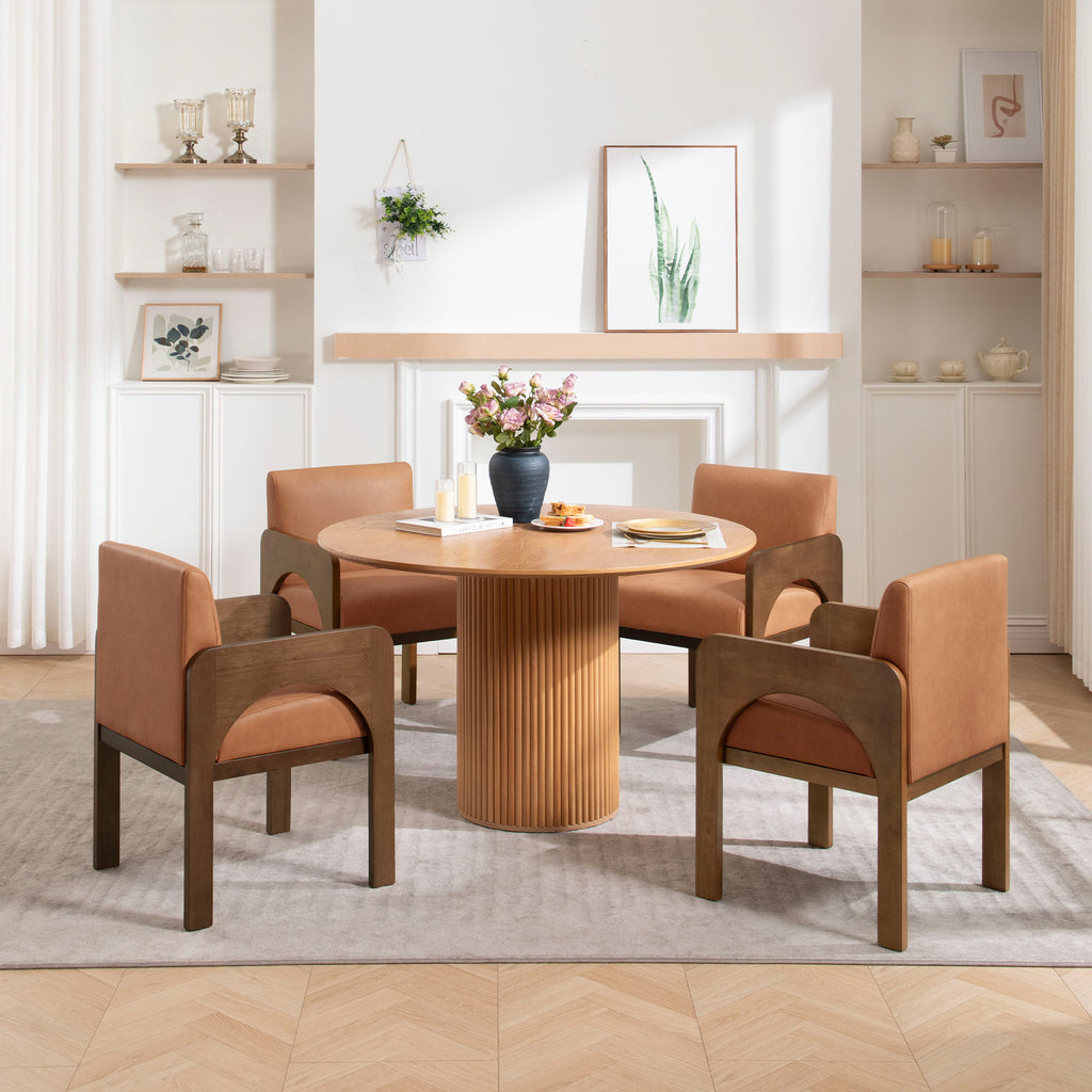 Hugo Modern Transitional Dining Chairs (Set of 2)