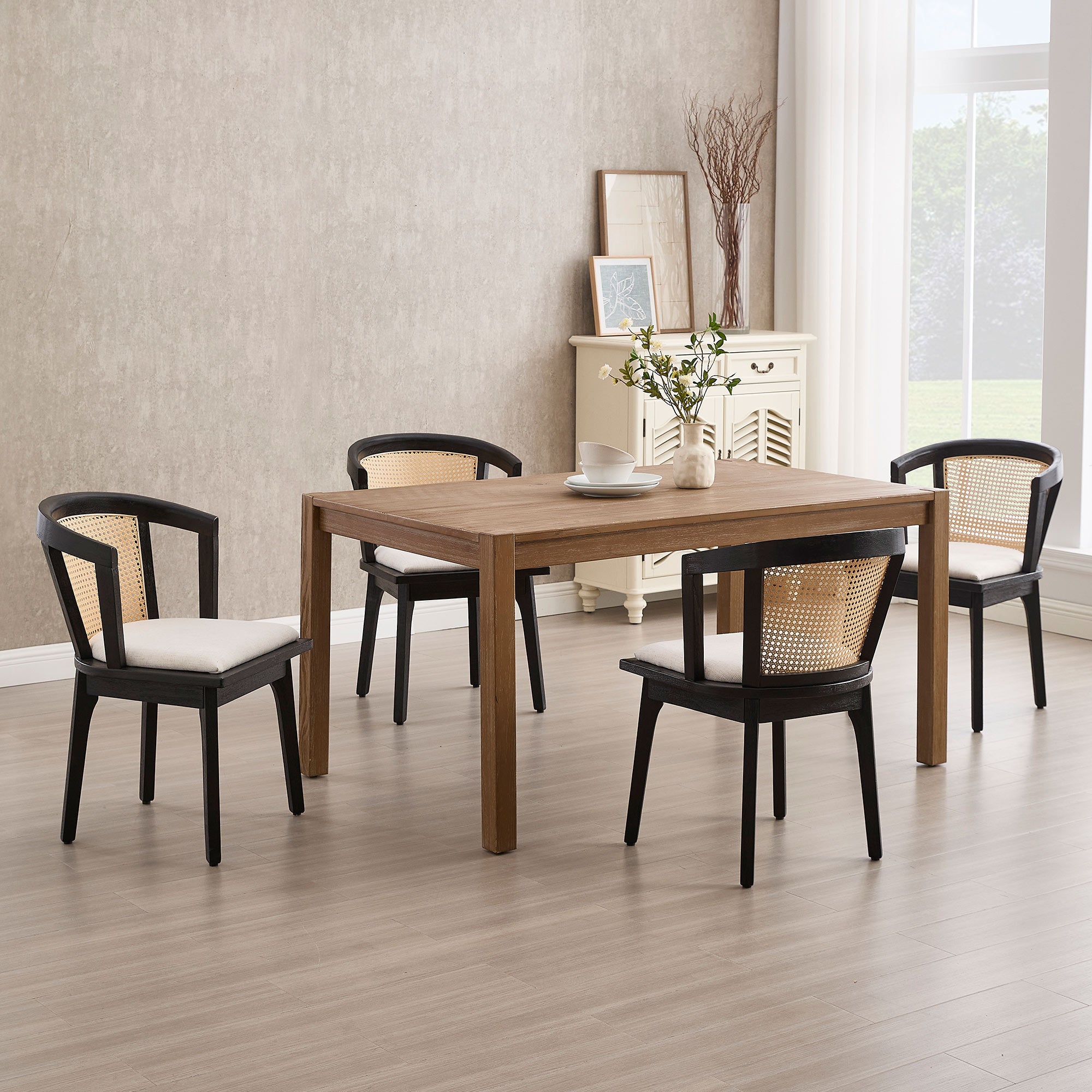 Emma Farmhouse Dining Chairs (Set of 2)