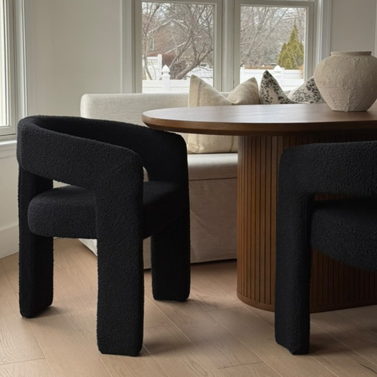 Dove Modern Upholstered Dining Chair