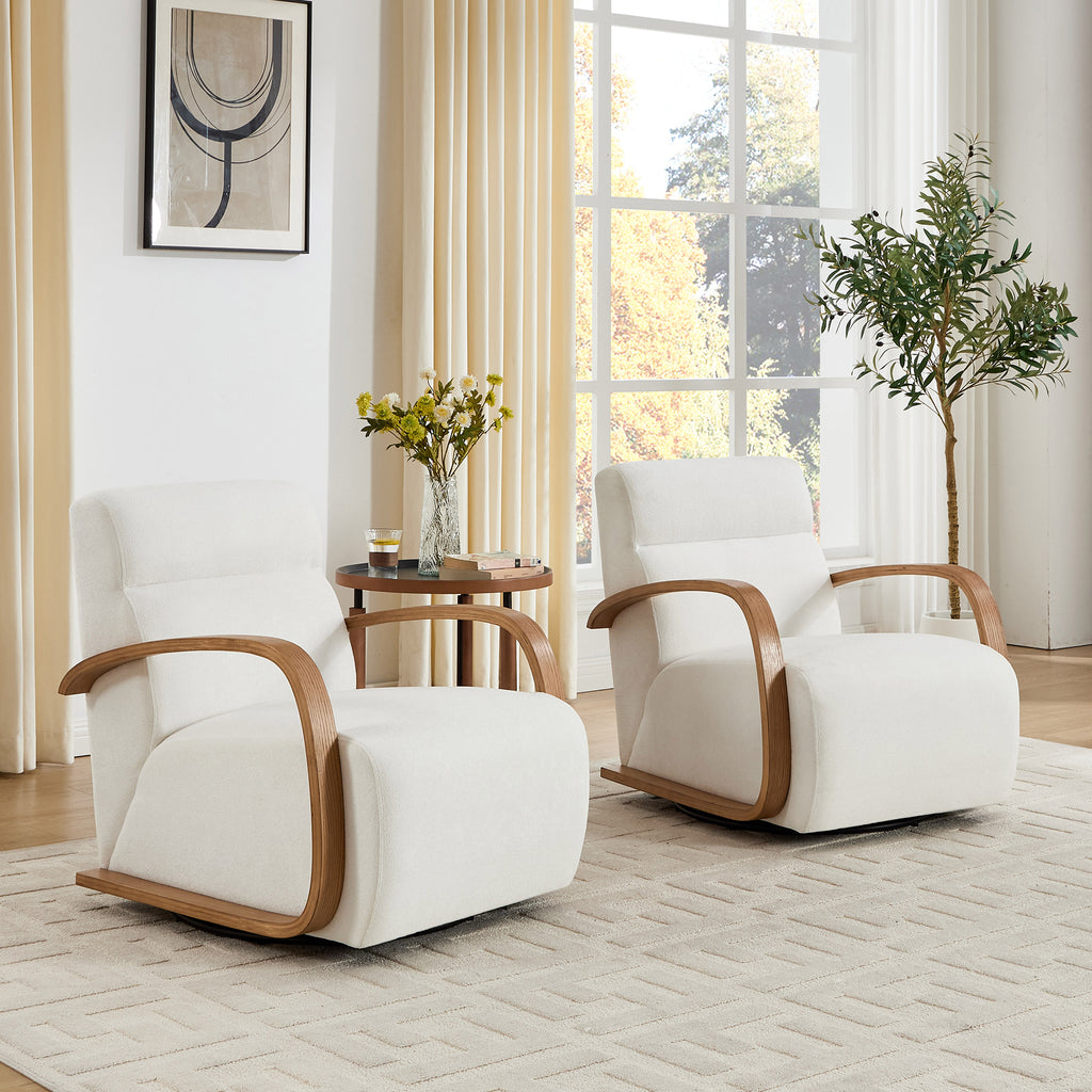 Soren Swivel Lounge Armchair