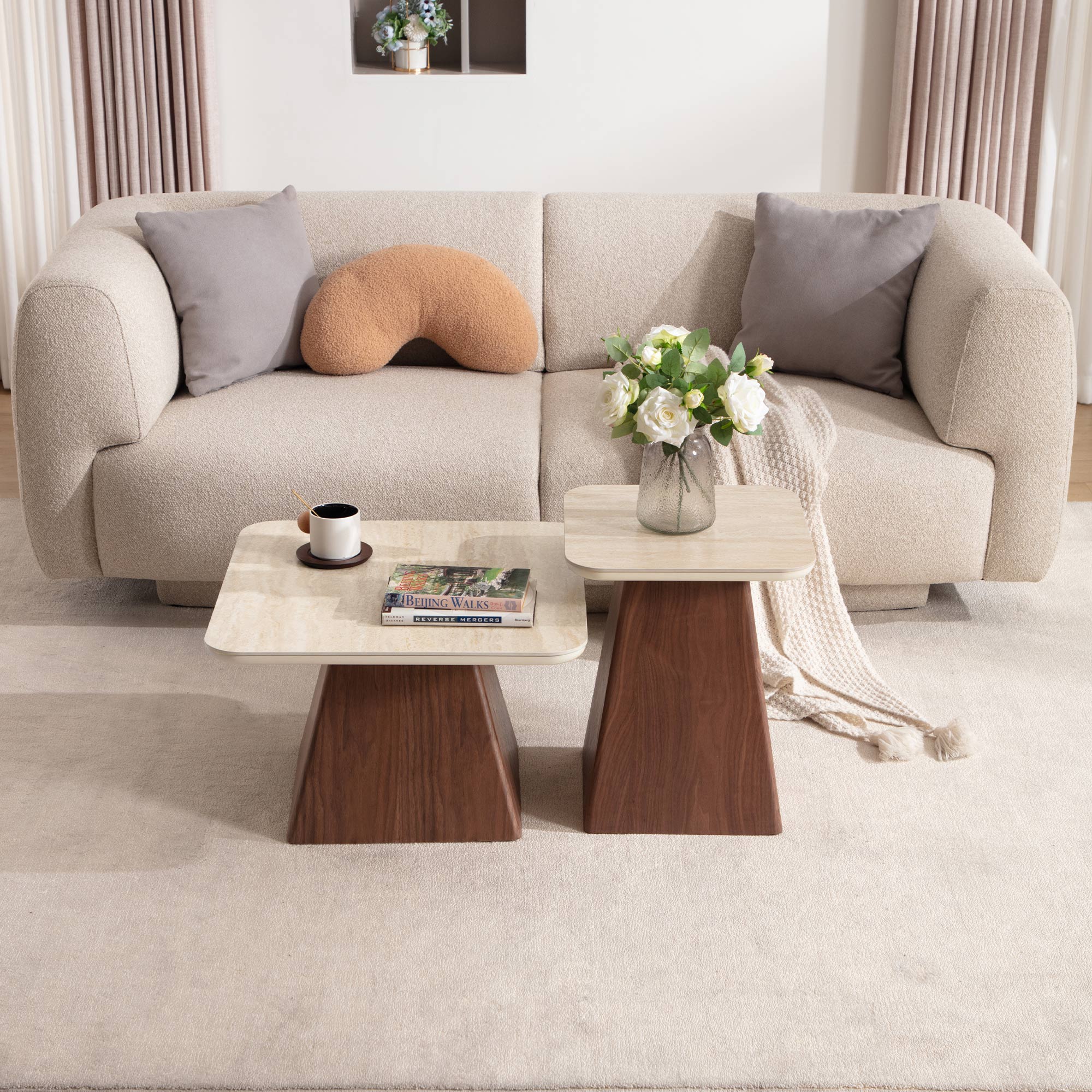Miller Nesting Coffee Table Set