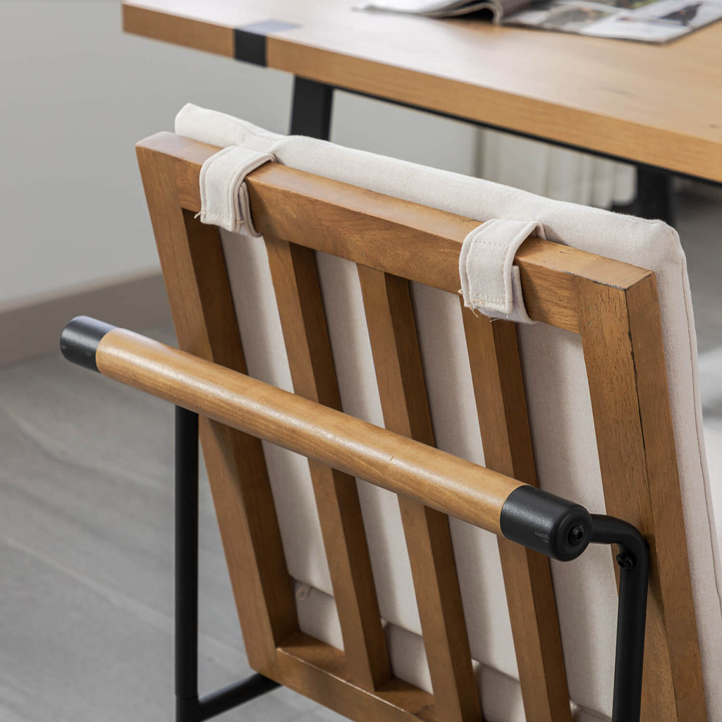 Ramsey Modern Industrial Dining Chairs (Set of 2)
