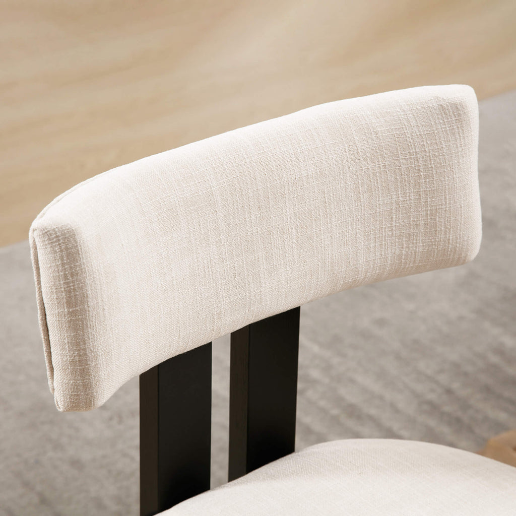Griid Upholstered Dining Chairs (Set of 2)