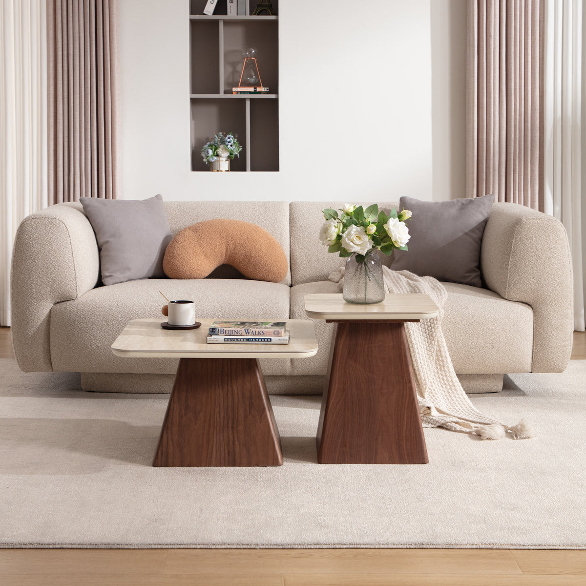 Miller Nesting Coffee Table Set