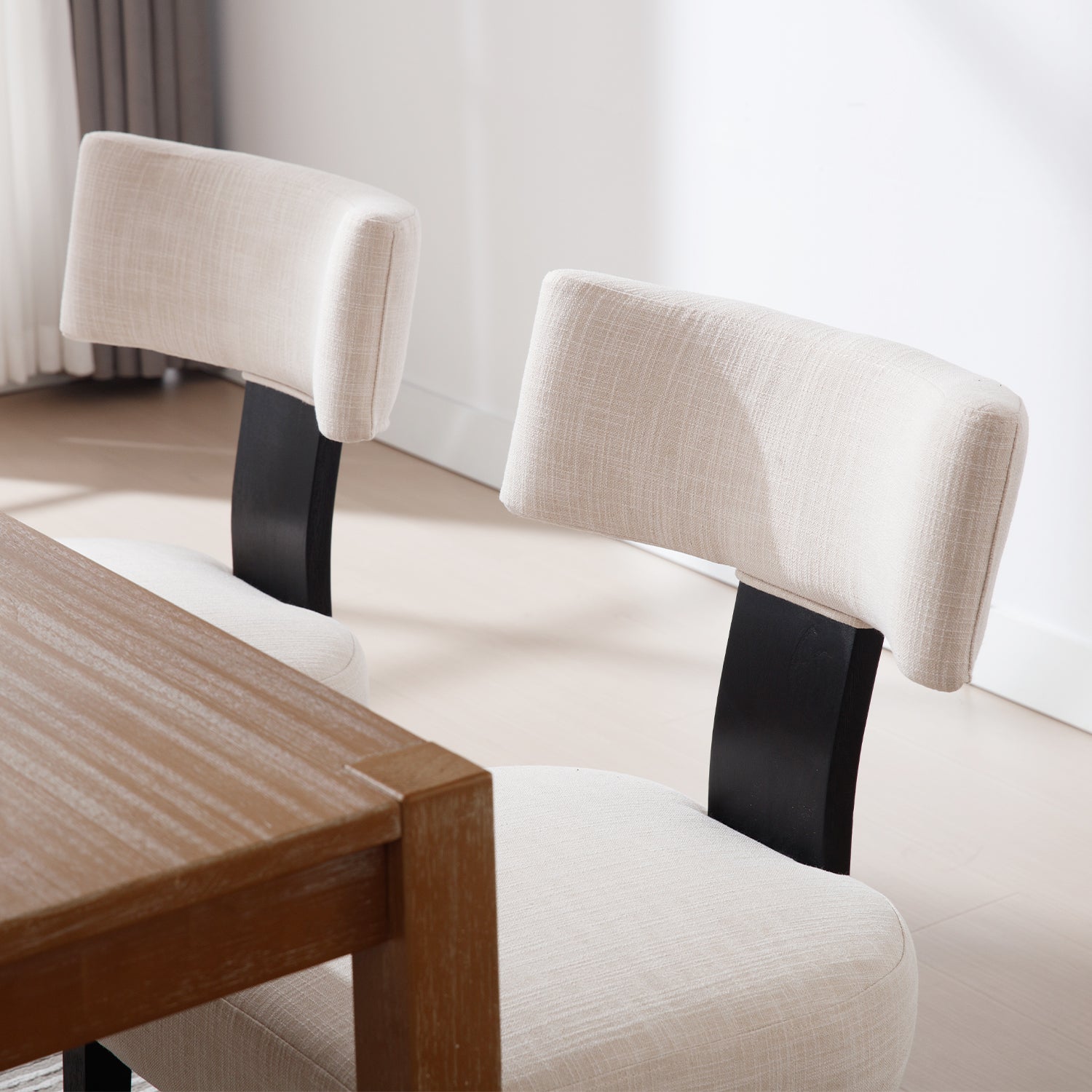Payson Modern Upholstered Dining Chairs (Set of 2)