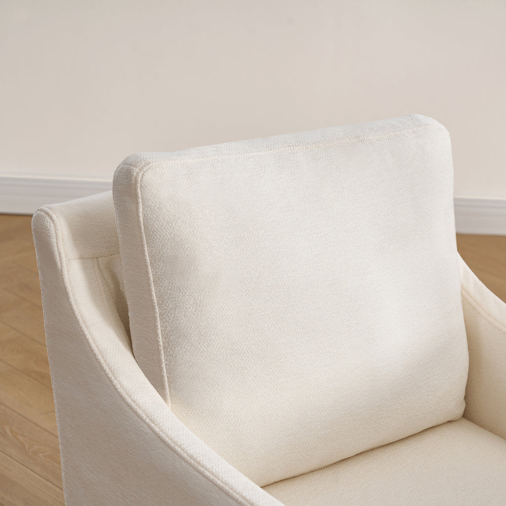 Hank Modern Upholstered Dining Chairs with Arms