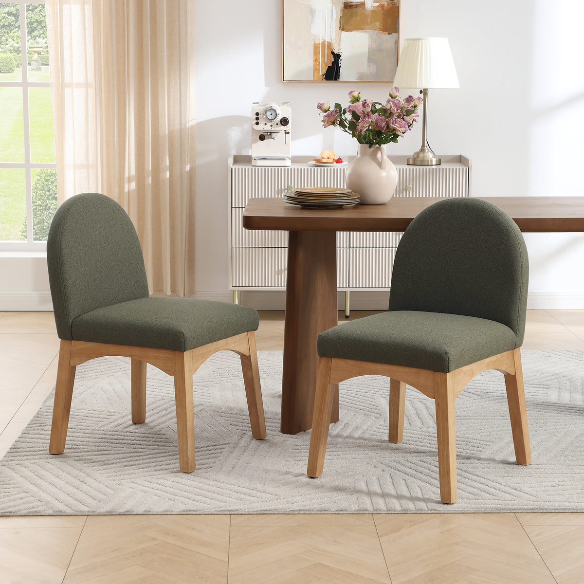 Nora Arched Dining Chairs (Set of 2)