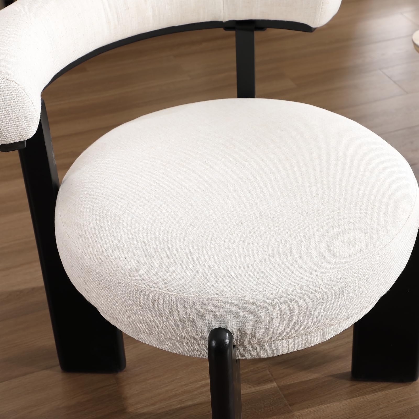 Dawson Modern Geometric Accent Chair & Ottoman Set