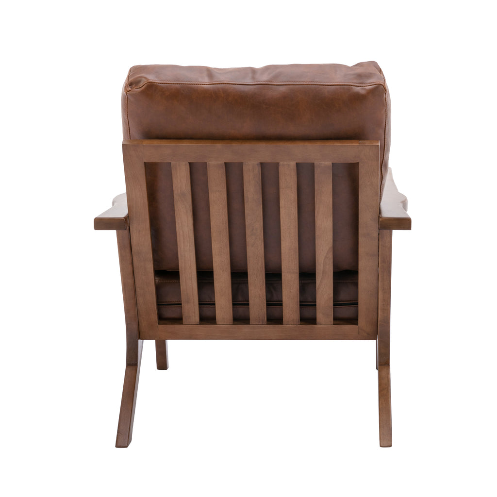 Charles Lounge Armchair with Ottoman