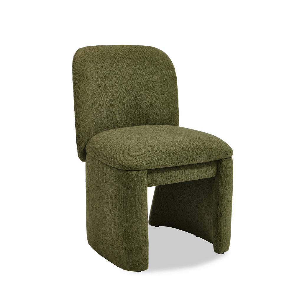 Haven Modern Upholstered Dining Chairs (Set of 2)