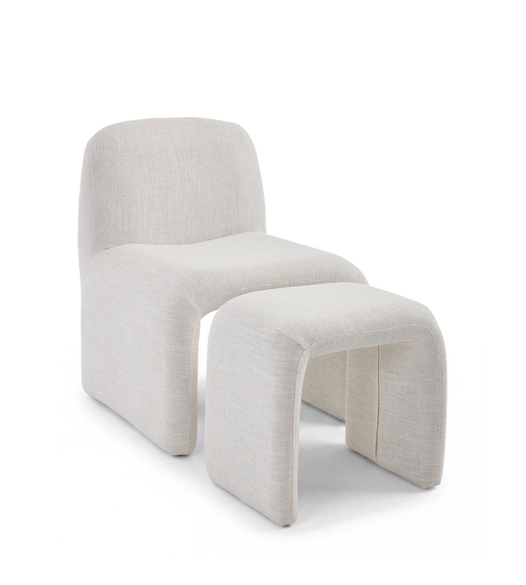 Riley Lounge Chair With Ottoman