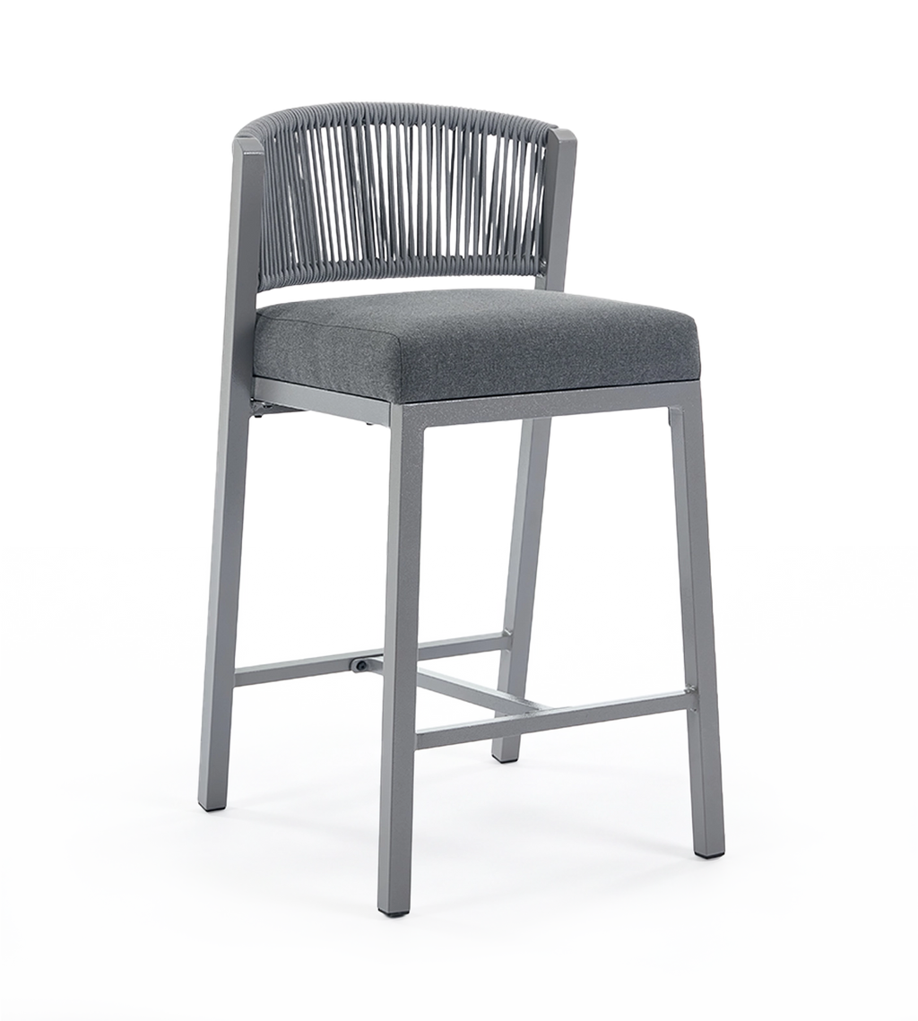 Lowel Aluminum Counter Stool (Set of 2)