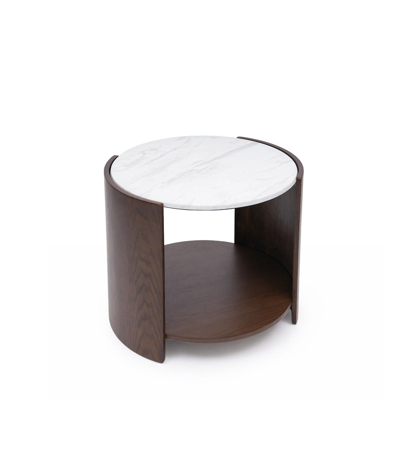 Gia Cultured Marble Side Table