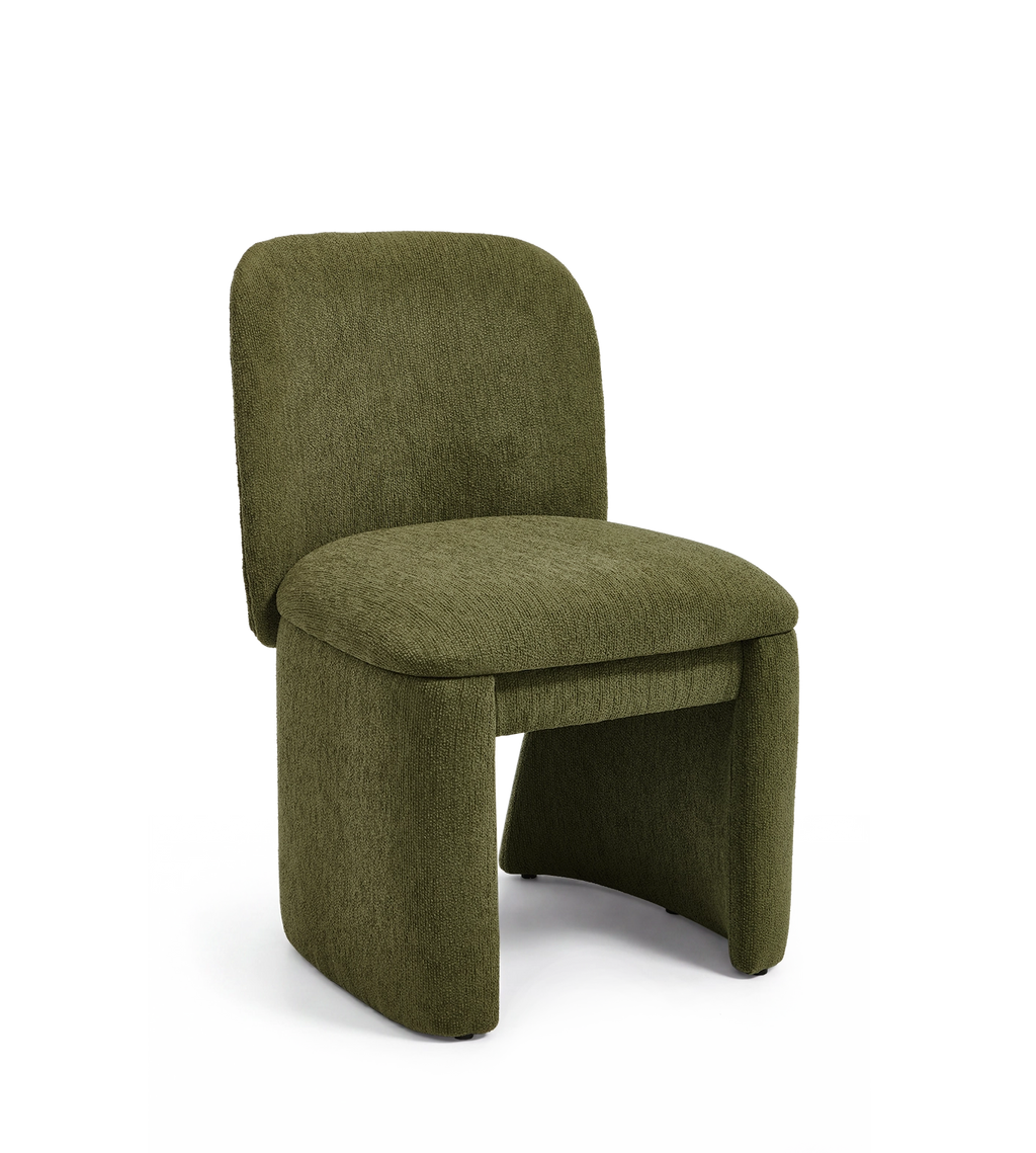 Haven Modern Upholstered Dining Chairs (Set of 2)