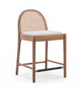 Luna Rattan Bar Stool