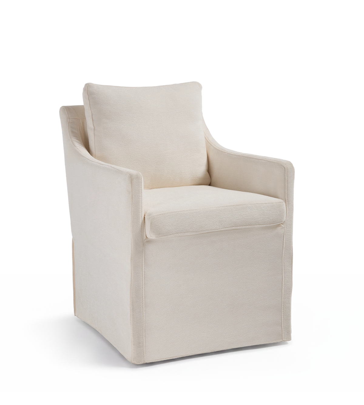 Hank Modern Upholstered Dining Chairs with Arms