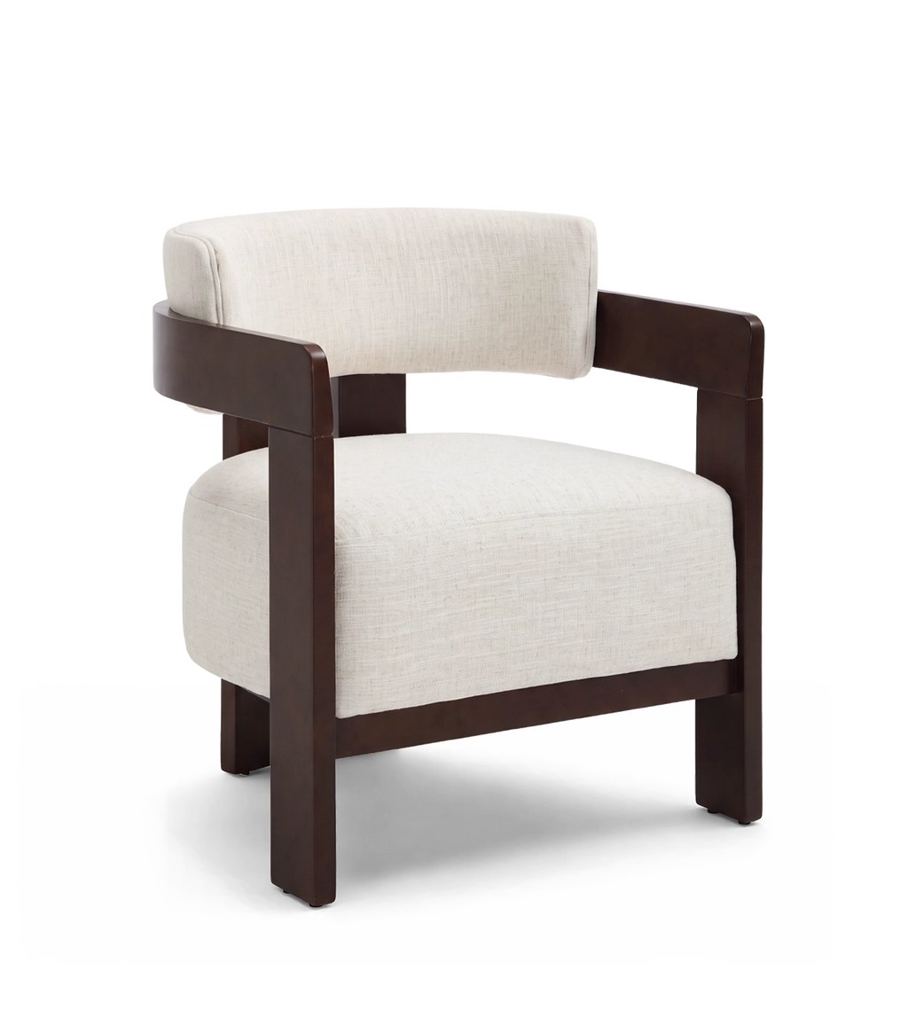 Jessie Mid-Century Modern Accent Armchair