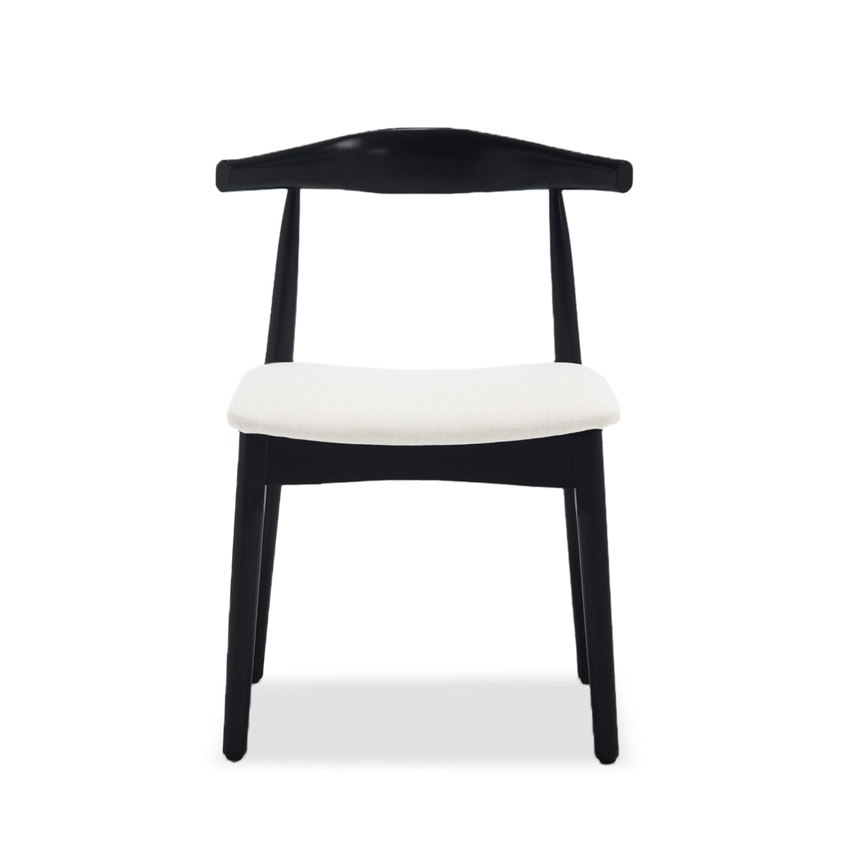 Nolan Modern Dining Chairs with Solid Wood Legs (Set of 2)