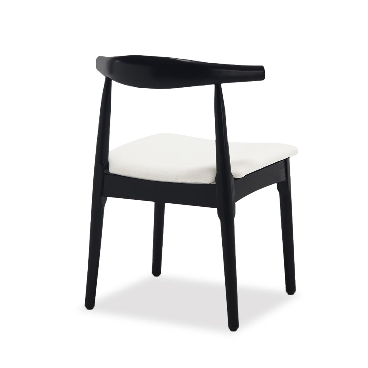 Nolan Modern Dining Chairs with Solid Wood Legs (Set of 2)