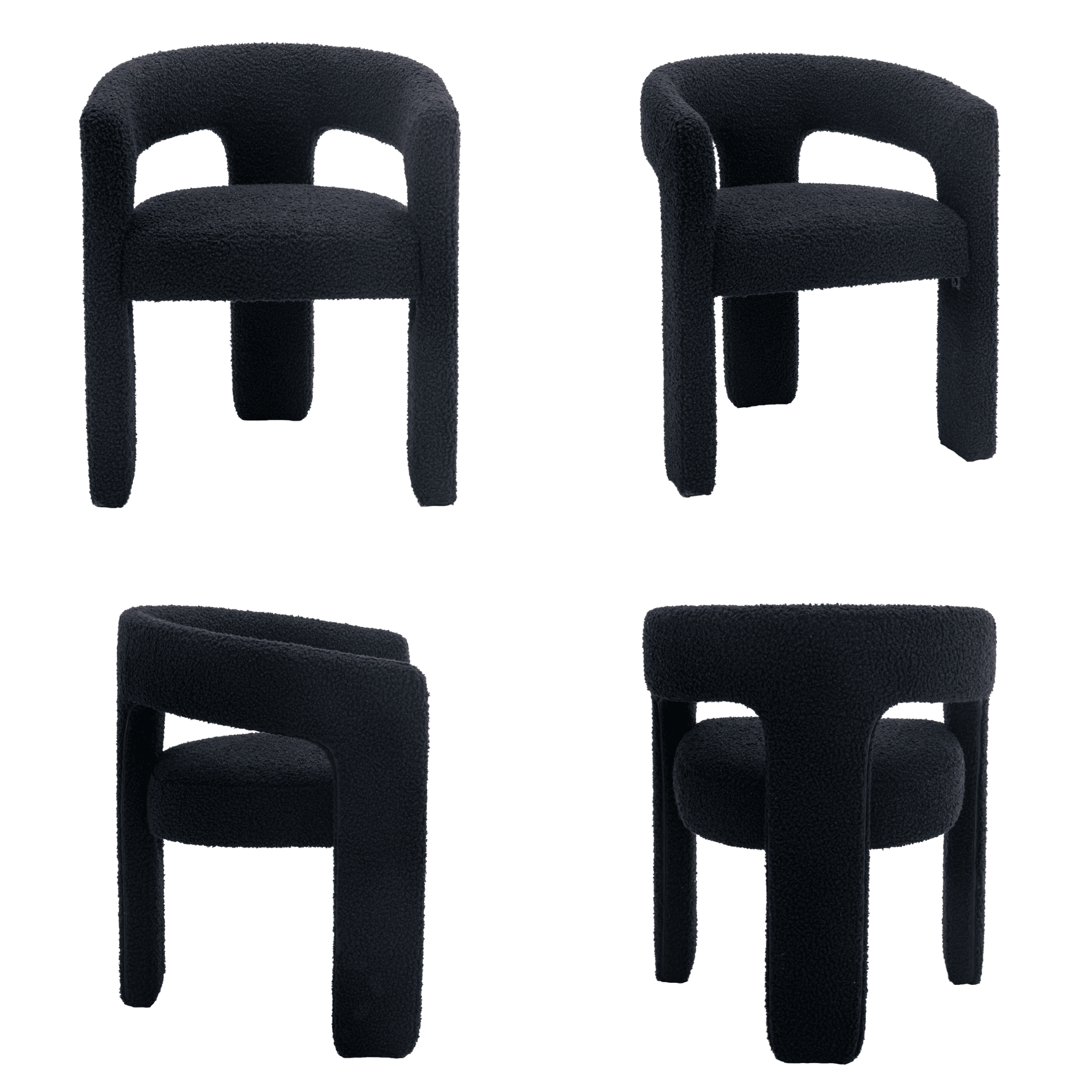 Dove Modern Upholstered Dining Chair