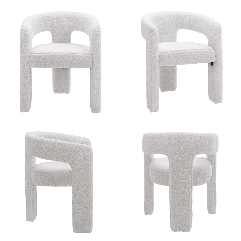 Dove Modern Upholstered Dining Chair