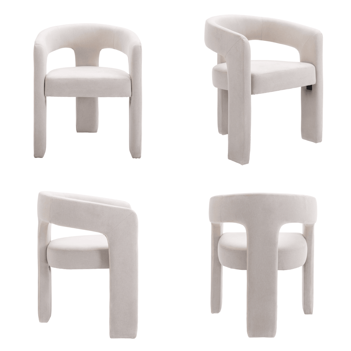 Dove Modern Upholstered Dining Chair