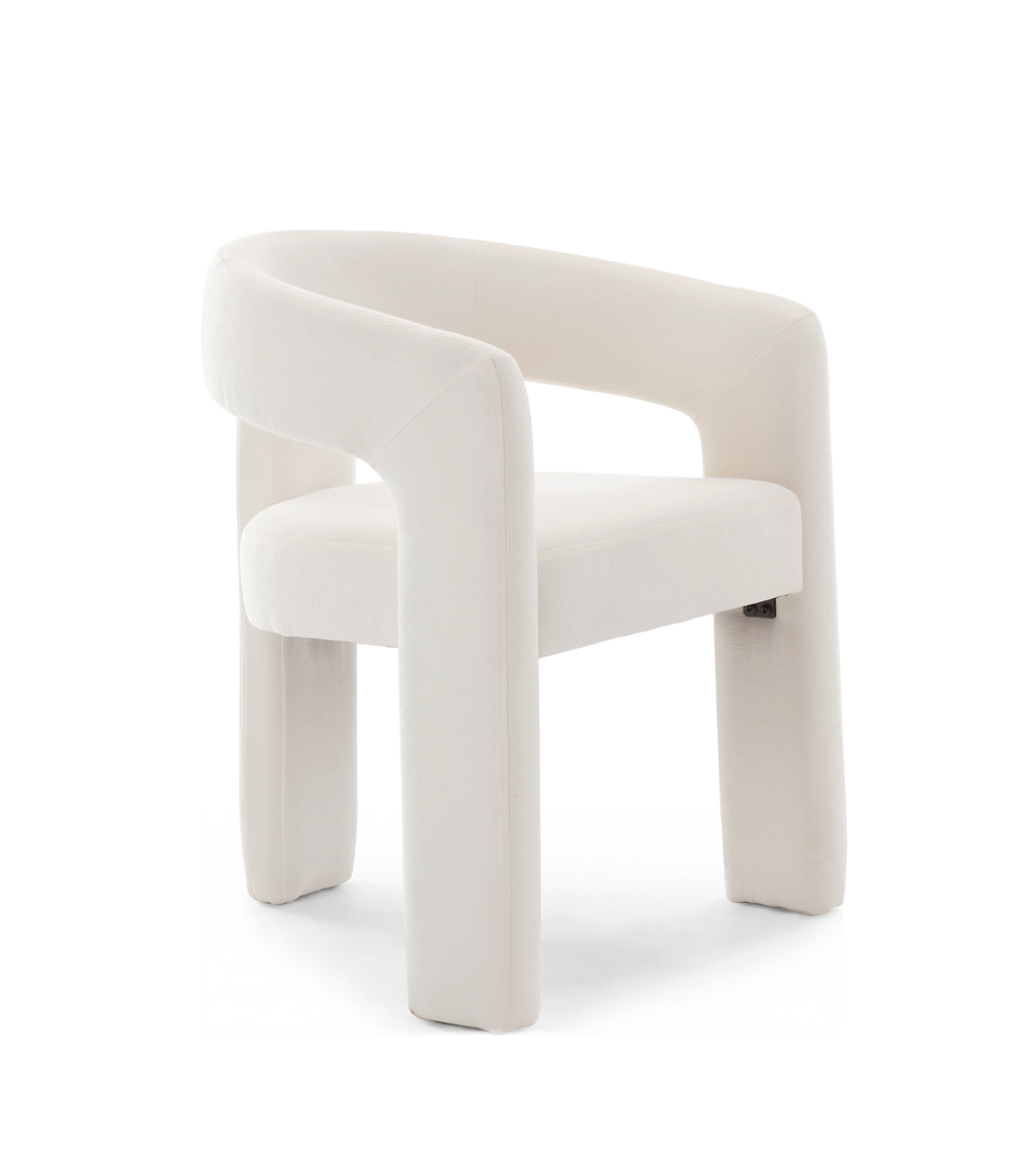 Dove Modern Upholstered Dining Chair