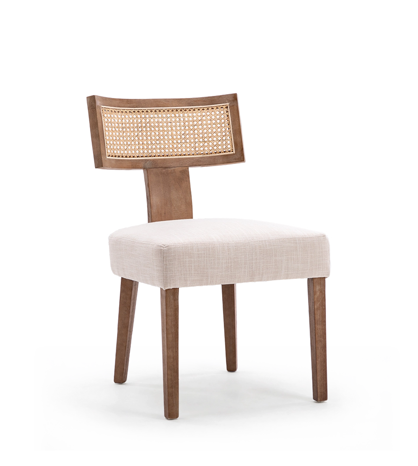 Payson Modern Cane Dining Chairs (Set of 2)