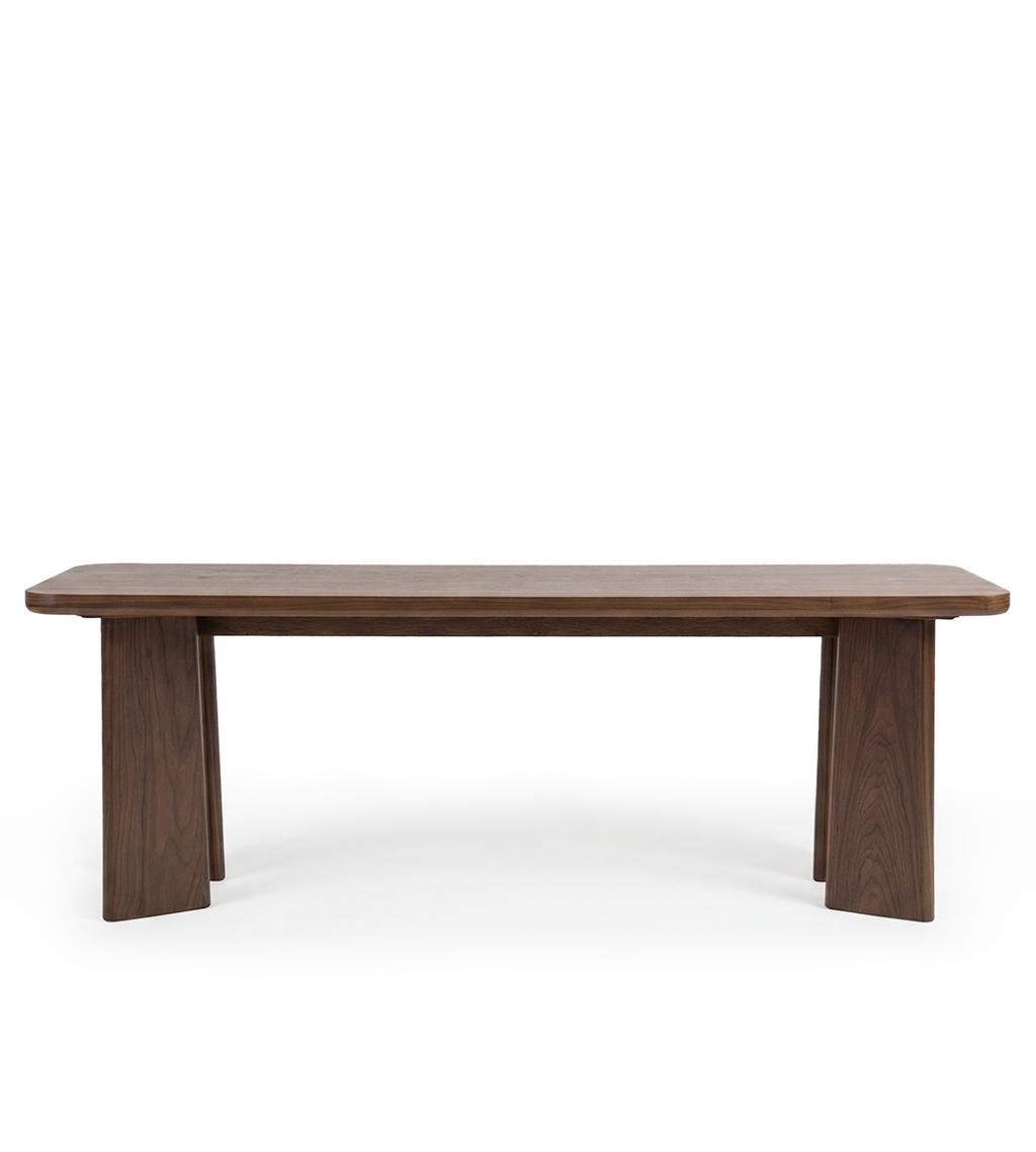 Humber Rectangle Mid-Century Modern Dining Bench