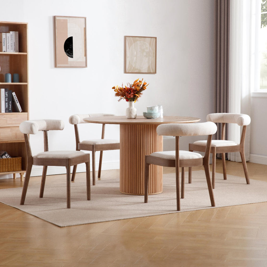 Taylor Modern Rustic Dining Chairs (Set of 2)