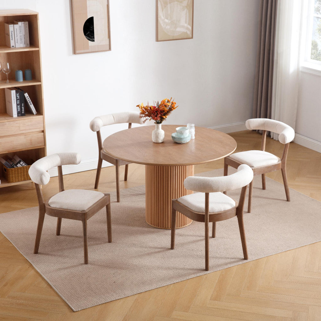 Taylor Modern Rustic Dining Chairs (Set of 2)