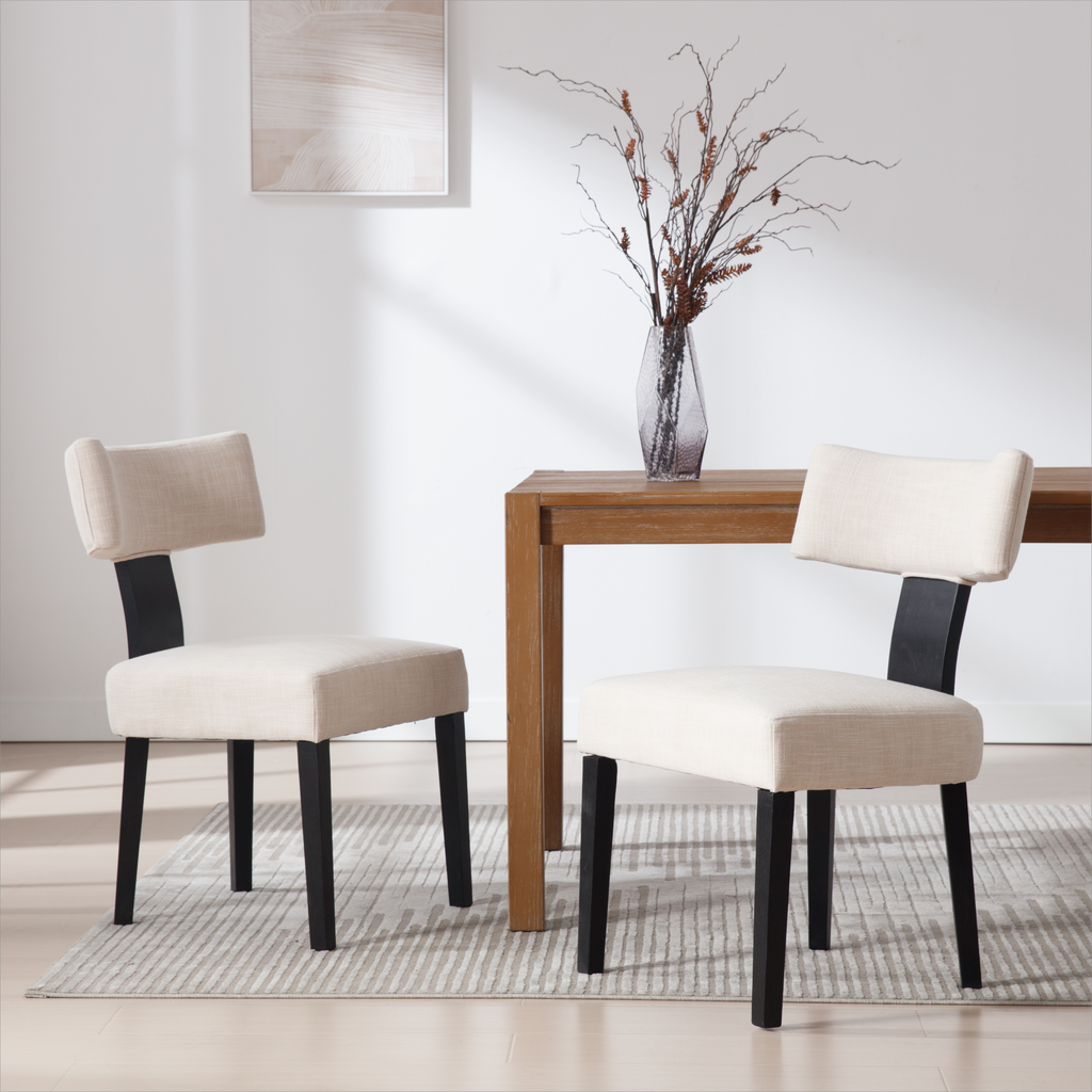 Payson Modern Upholstered Dining Chairs (Set of 2)