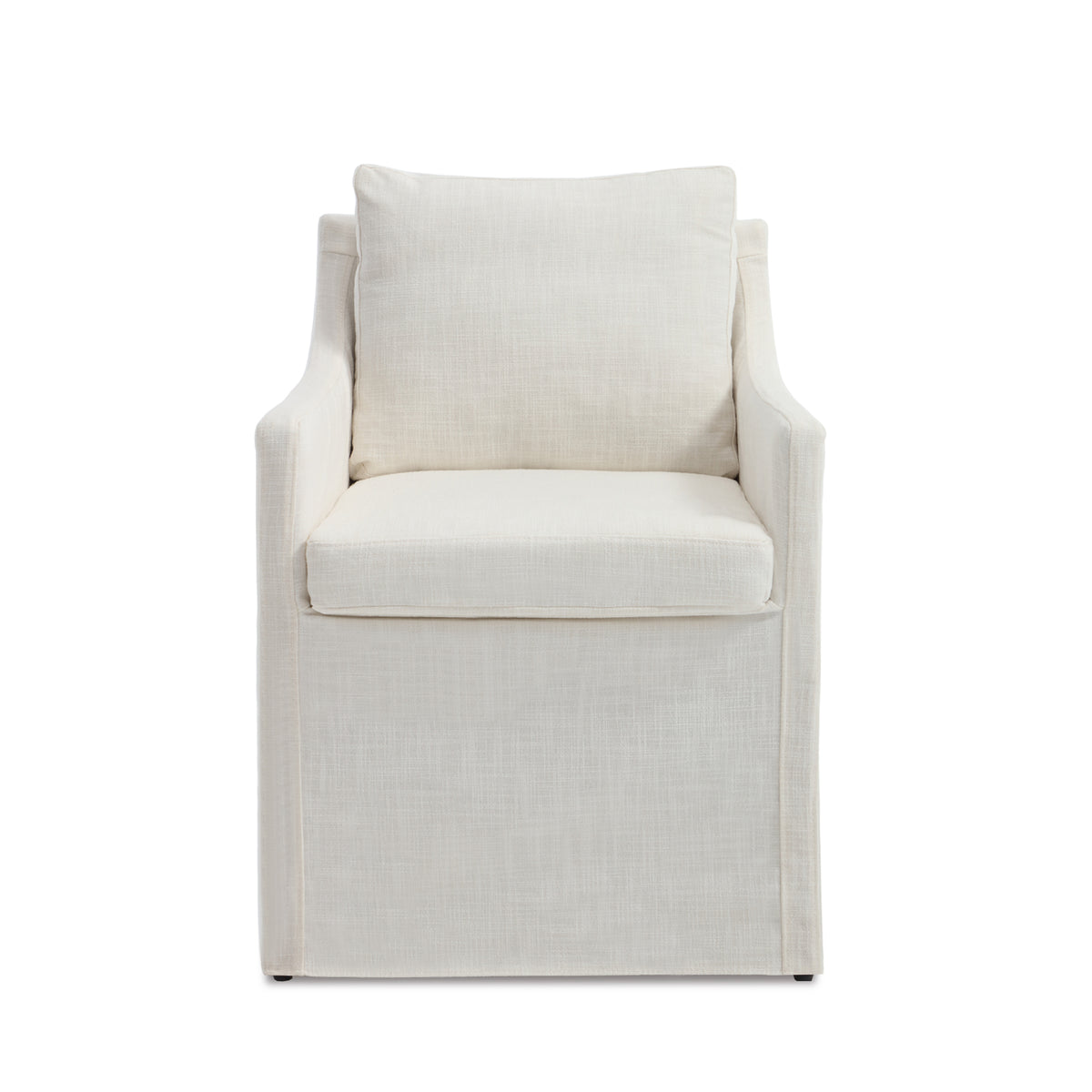 Hank Modern Upholstered Dining Chairs with Arms