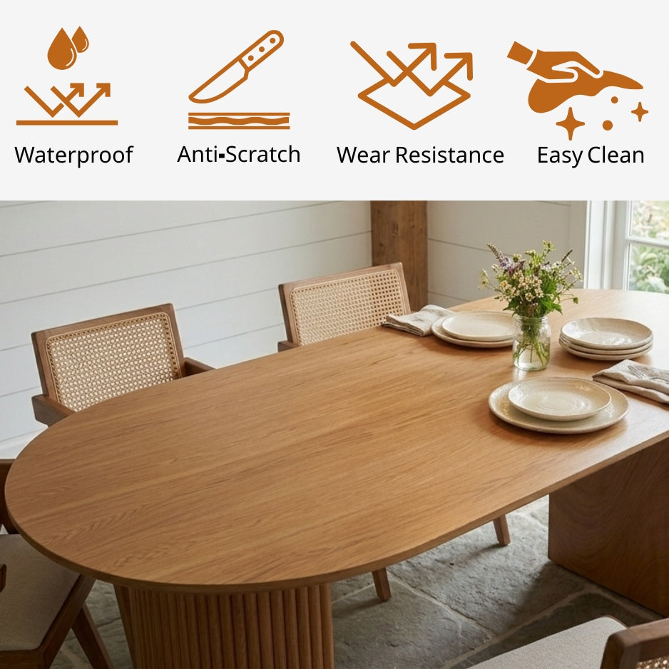 Mateo Oval Dining Table