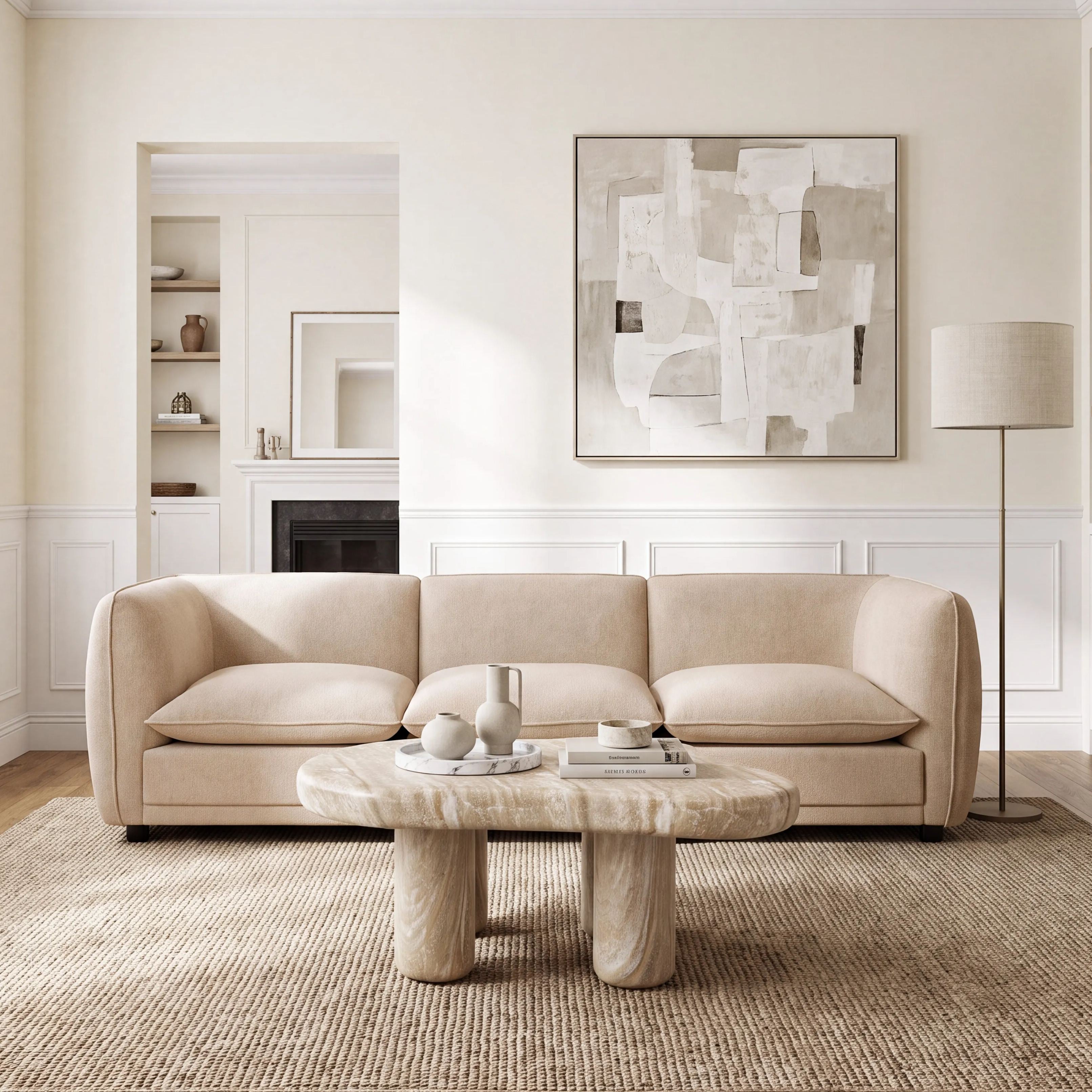 Arden Modular Chenille Sofa